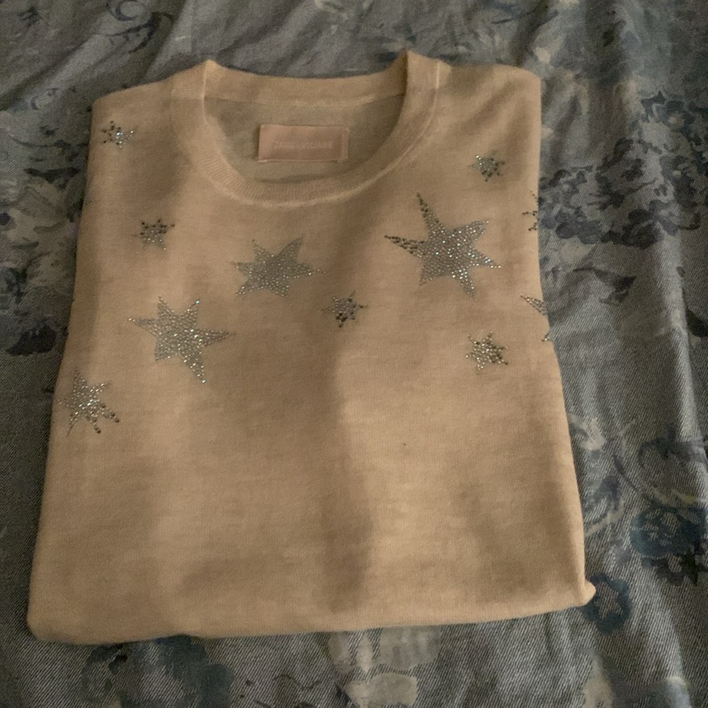 ZADIG & VOLTAIRE
Ida Cashmere Star Strass/Embellished Sweater
COLOR:Sugar Size S - Picture 10 of 10